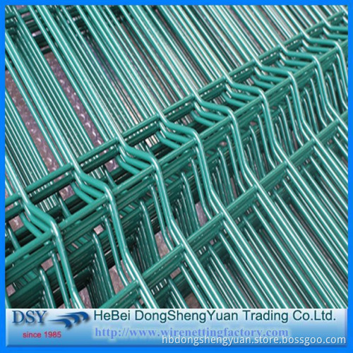 Dark Green Decorative garden welded wire mesh fencing